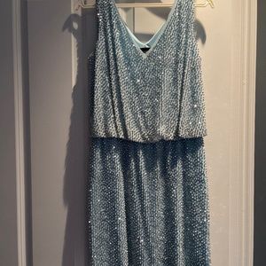 Beaded Knee length dress